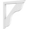 Ekena Millwork Standard Carmel Architectural Grade PVC Bracket With Traditional Ends, 3"W x 36"D x 36"H BKTP03X36X36CAR01 - alternate 1